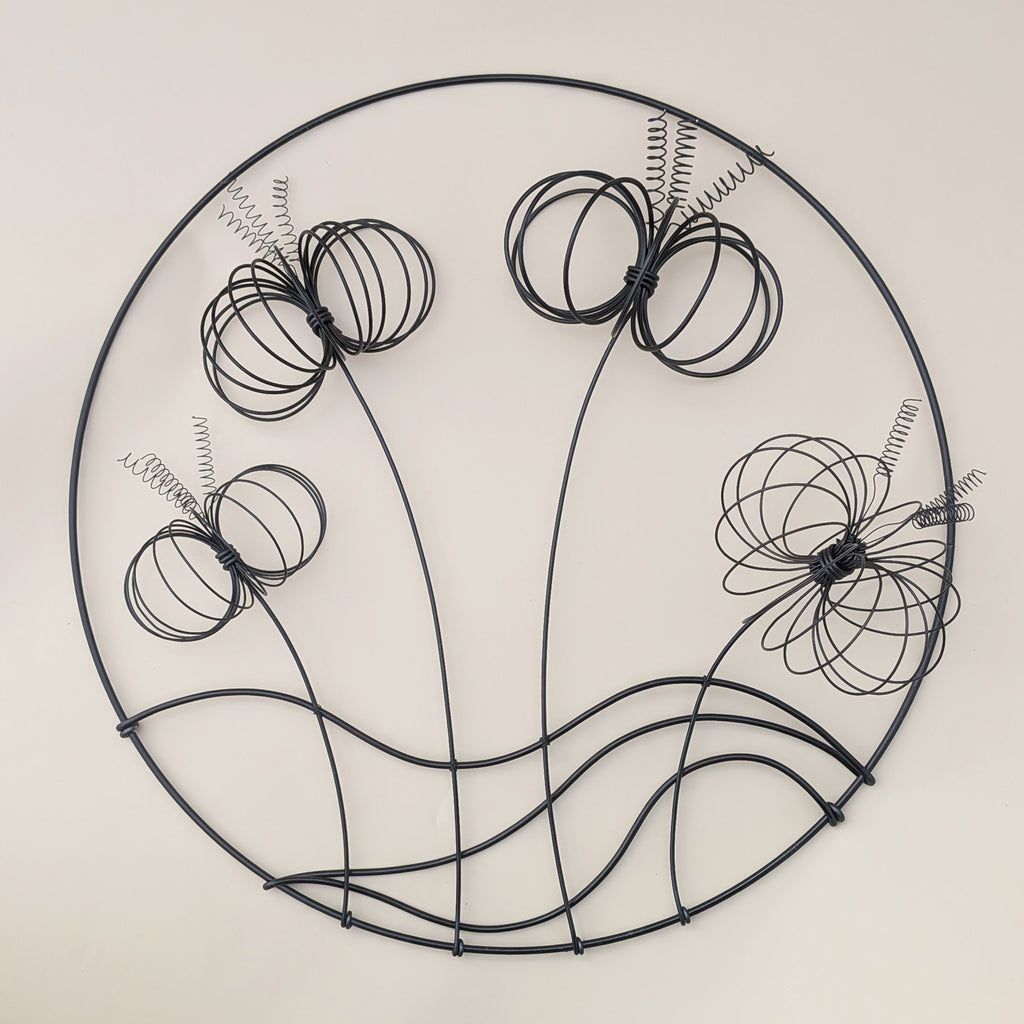 Le cadre FiliFlores – Sculpture florale murale