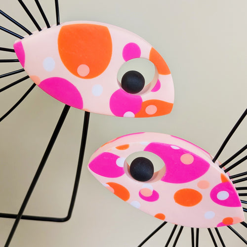 Couple de ZIF – Oiseaux décoratifs faits main à planter et à suspendre