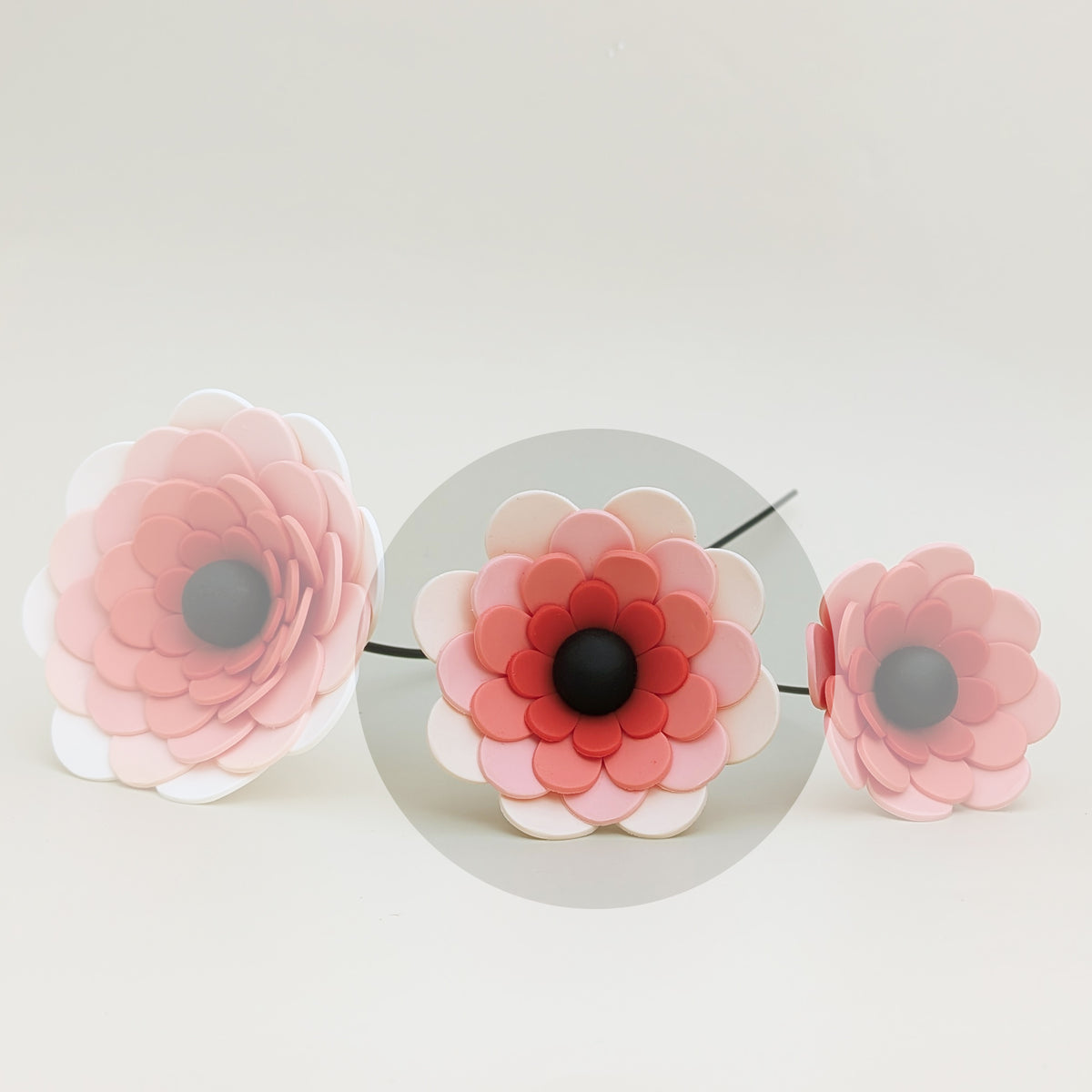 Les PinkFlores – Fleurs décoratives roses